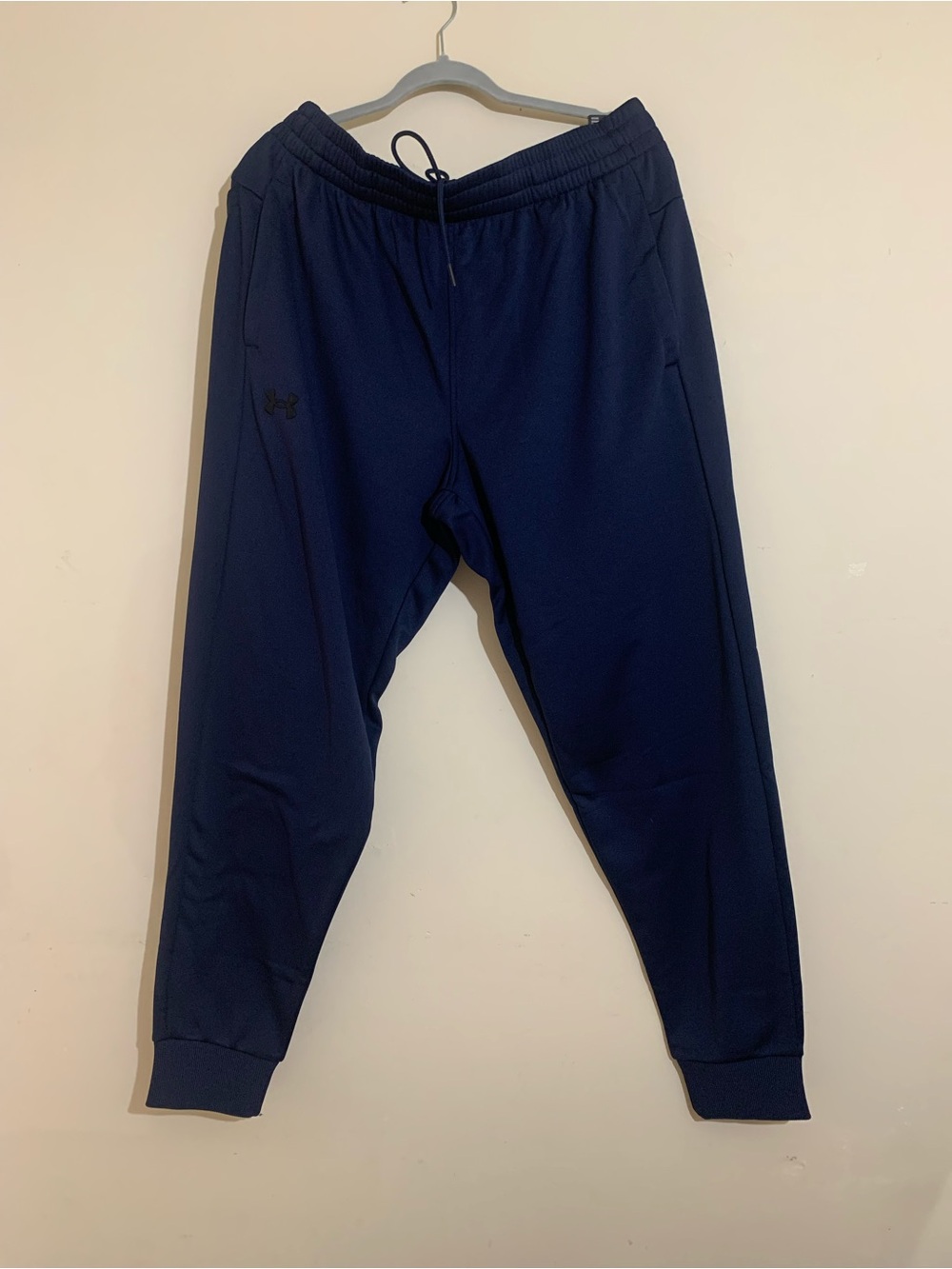 Under Armour Navy Men's  Fleece Joggers Loose Coupe Sweatpants XL